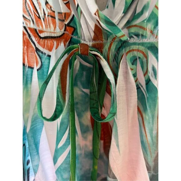 Tiki Palm Women’s Cover Up Dress SZ M - Picture 8 of 8